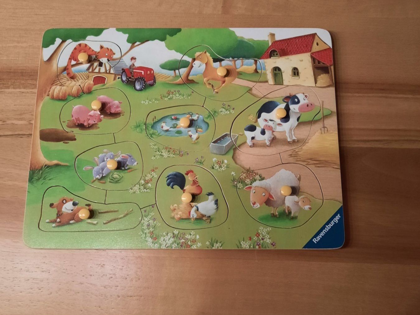 Puzzle: Steckpuzzle Kinderpuzzle – Usato da Wettingen venduto da Nini54