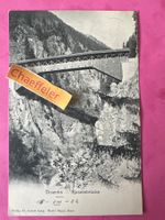 1902 Disentis -  Ruseinbrücke