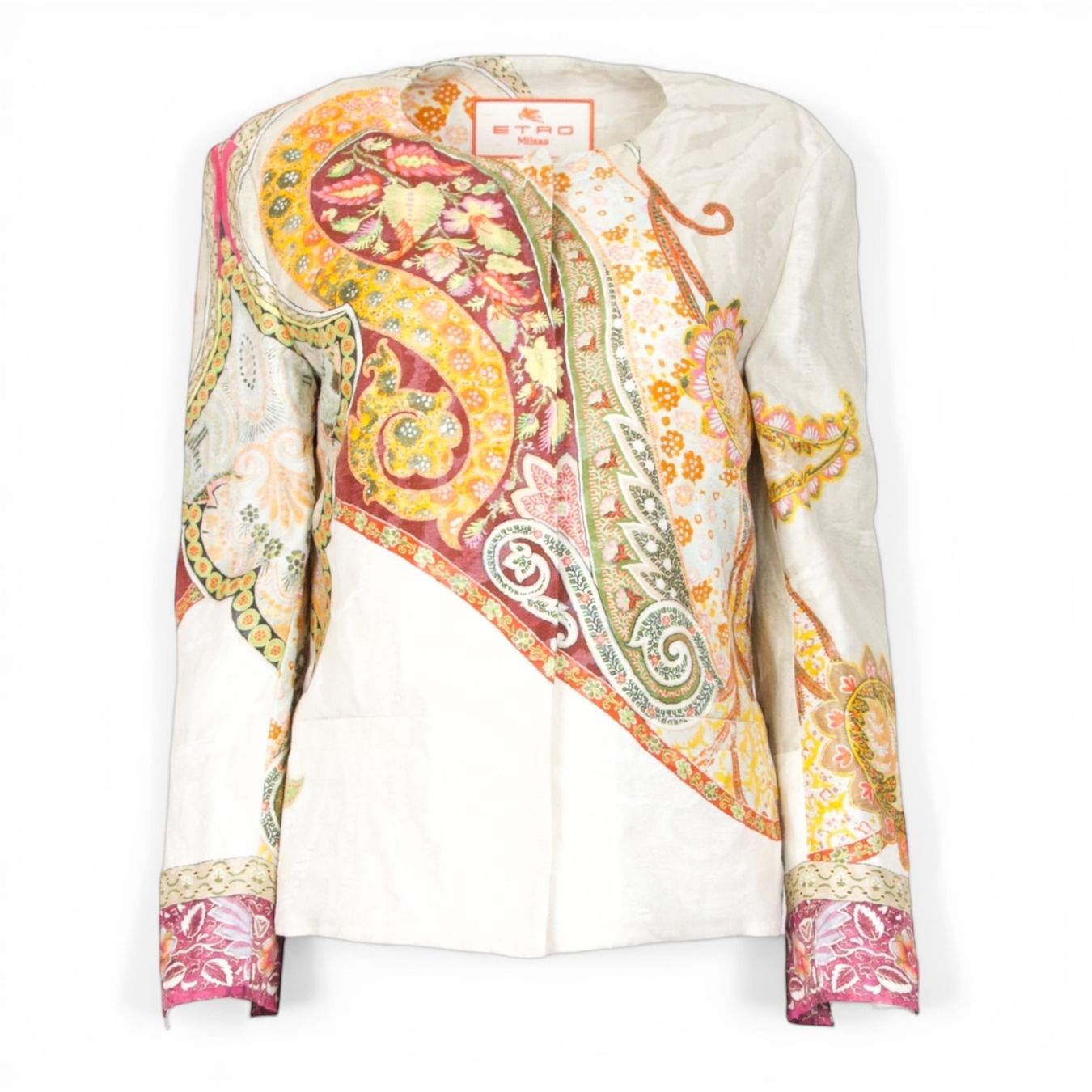 Etro Giacche: Etro Jäckchen beige gemustert Gr. 38 – Usato da Binningen venduto da Designerlabels 1