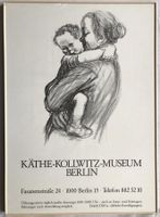 Käthe Kollwitz - Museum Berlin - Plakat - gerahmt