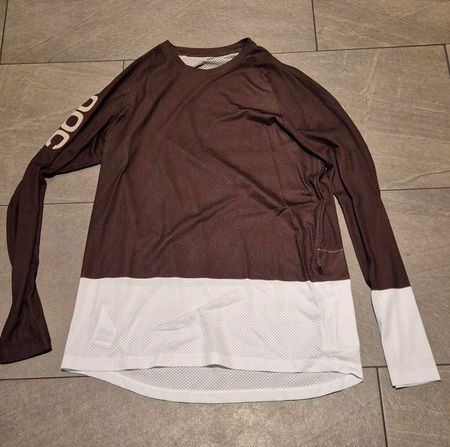 POC Langarm Jersey MTB Pure Herren Grösse L Axinite Brown