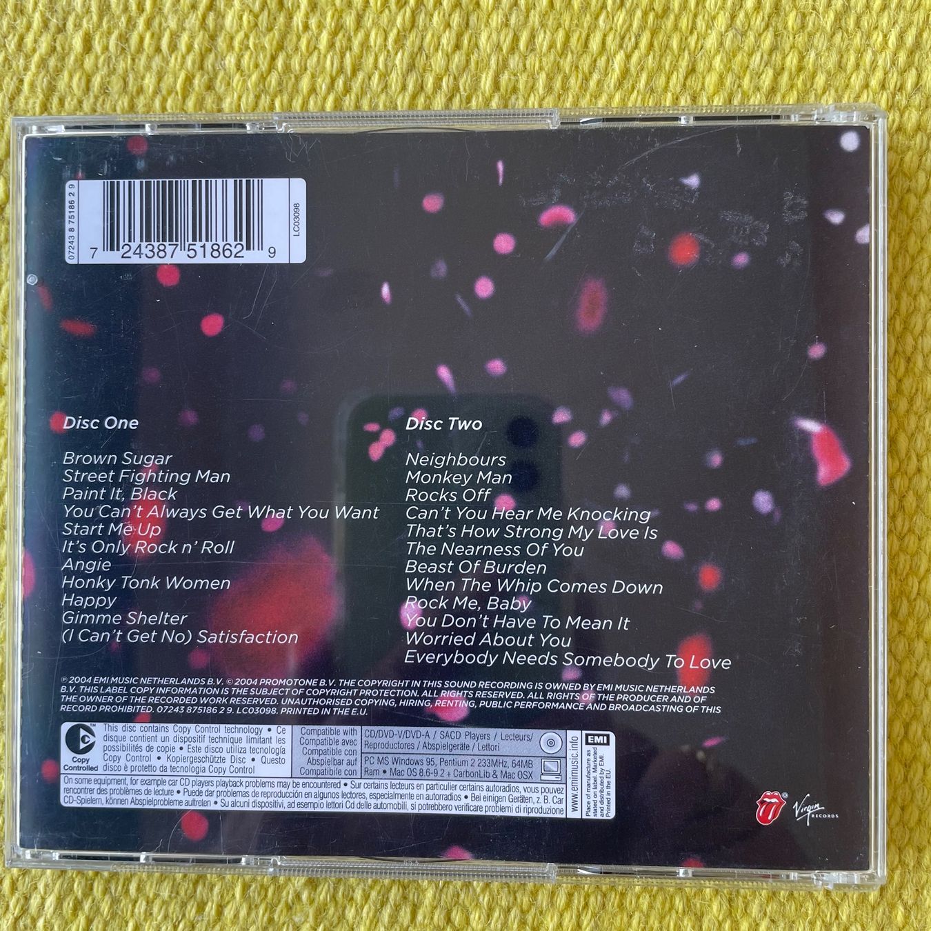 CD: ROLLING STONES-2CD LIVE LICKS – Usato da Rorschacherberg venduto da CD-Roli 1