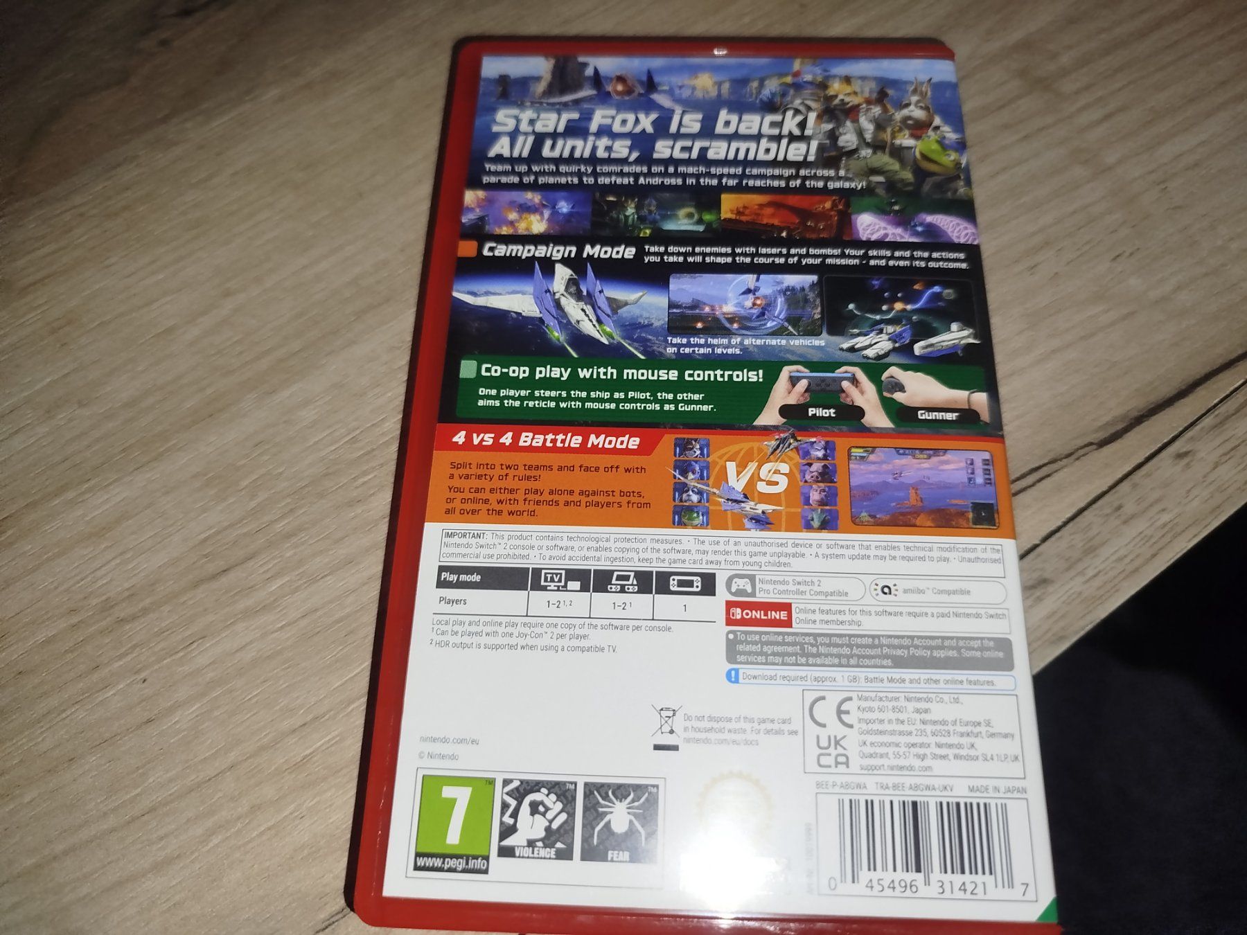 Giochi: Jeu Nintendo Switch Star Fox Zero bon état – Usato da Aigle venduto da m.13 1