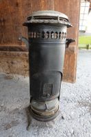 Antiker Petrol Ofen mit Kochplatte Jugendstil
