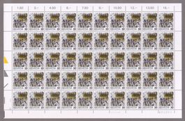 1987_735_POSTSERIE_30 Rp. «POSTKUTSCHE»_PFERDE_Bogen Fl ! **
