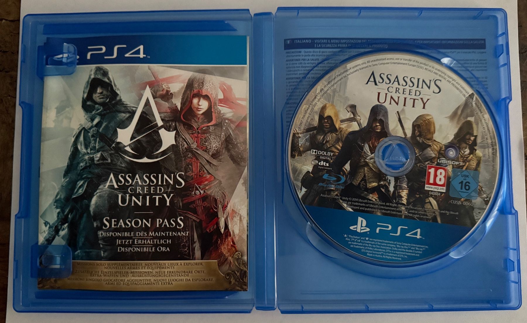 Sony Spiele: PS4 Spiel Assassins Creed Unity – Gebraucht aus Winterthur von Seister 1