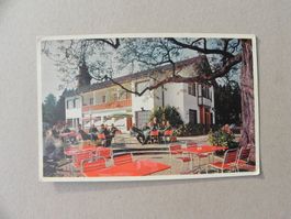Karte Horw LU Hotel Waldhaus 1958