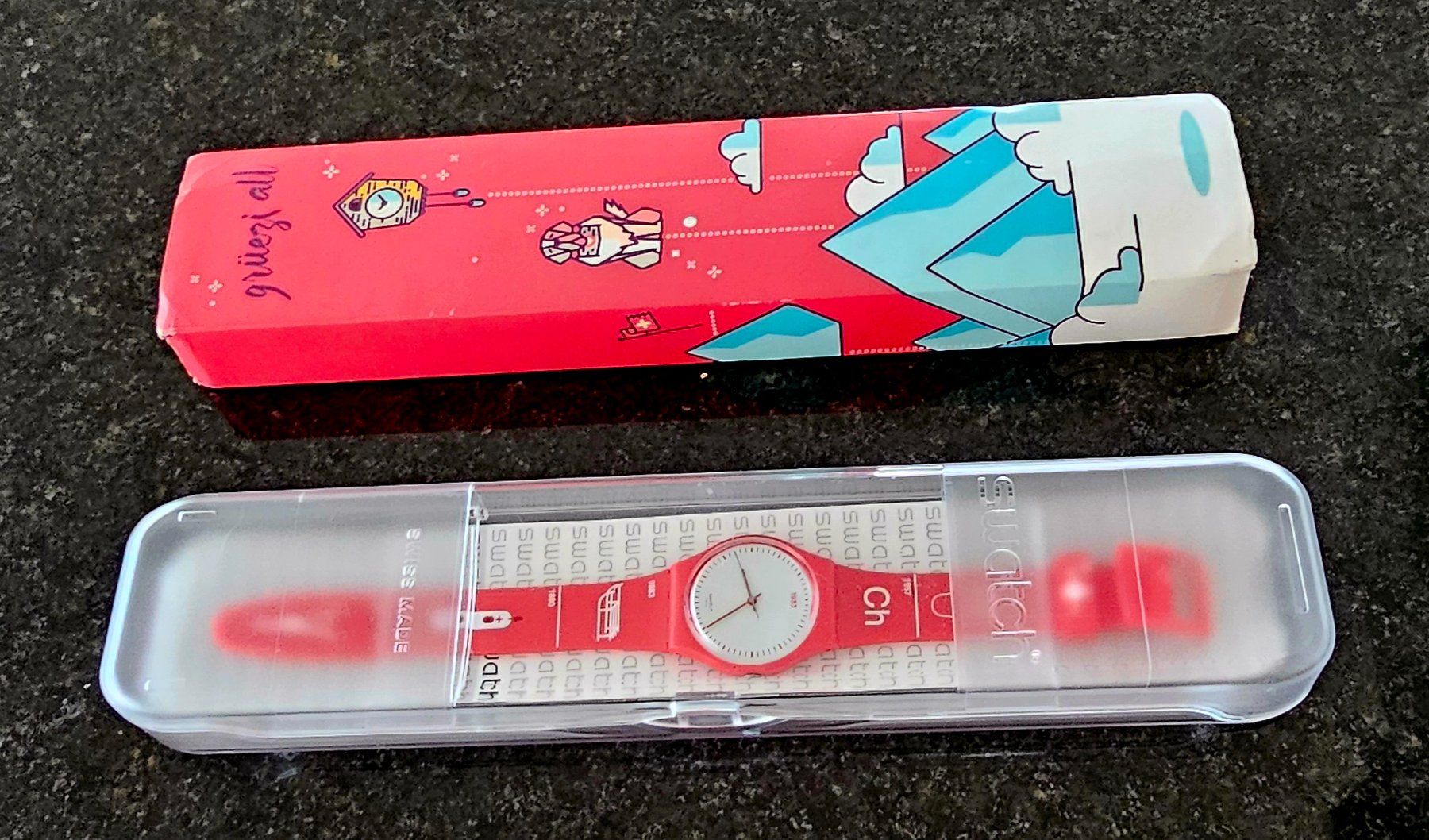 Swatch Orologi: SELTEN SWATCH SCHWIIZITUDE GR168 – Nuovo (secondo la descrizione) da Kreuzlingen venduto da UAE 3