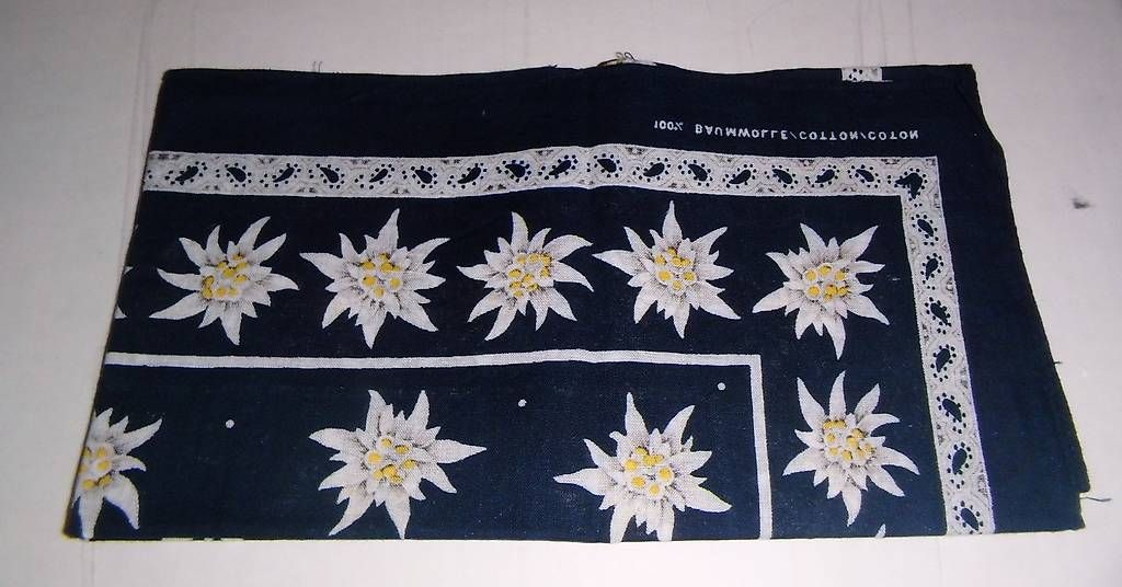 Foulard & Sciarpe: Glarner Edelweiss - Halstücher, 2 Stück, Hellgrün + Blau – Usato da Root venduto da Amone01 1