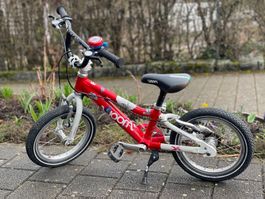 Woom 2 14 Zoll Velo rot
