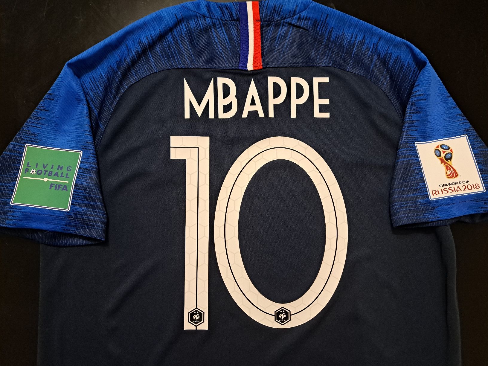 Maillot Vintage 2020/21 France Domicile - Mbappé 10 *PRO* (M) Authentique