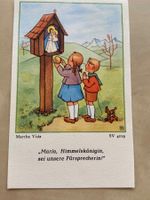 Maria Himmelskönigin Heiligenbildchen Andachtsbild