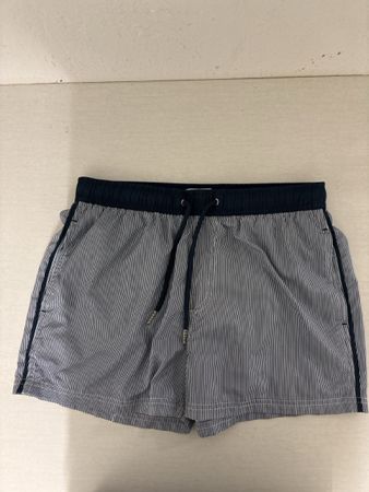 Blau weiss gestreifte Badehose Grösse S - neuwertig