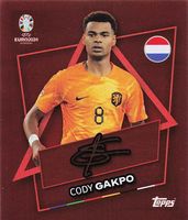 Topps EURO 2024 Swiss Edition SP NED mit Signatur