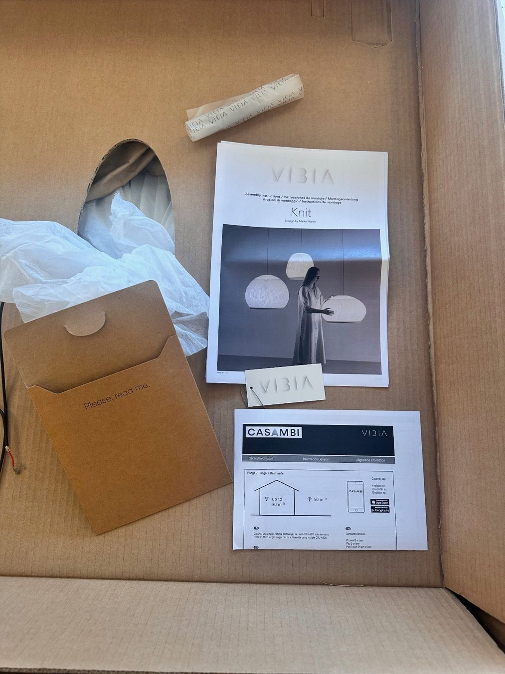 Lampadari & plafoniere: Pendelleuchte KNIT 7470 LED von VIBIA – Nuovo (secondo la descrizione) da Suhr venduto da leuchtenshop 9