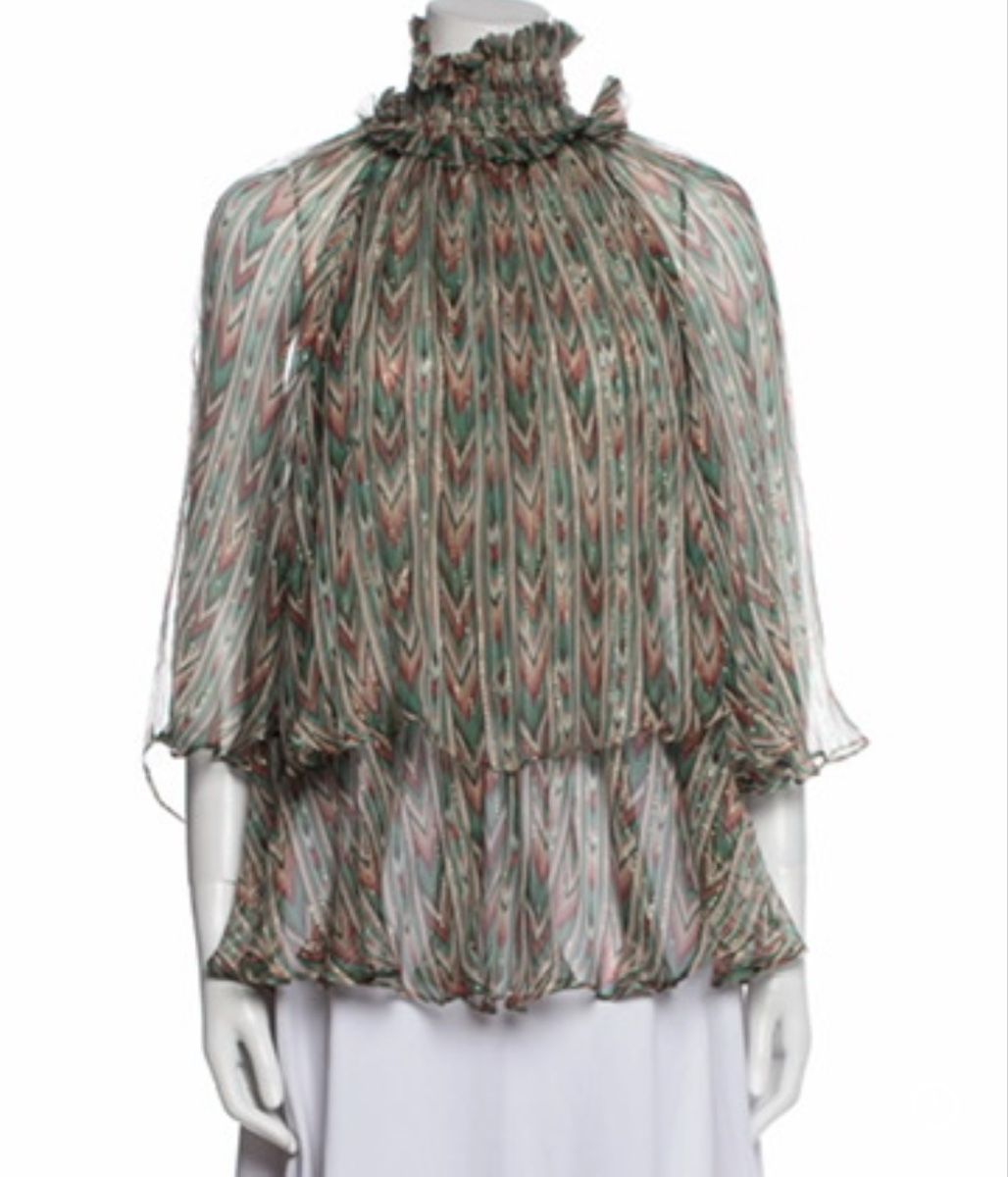 Camicette: CAROLINE CONSTAS silk blouse – Nuovo (secondo la descrizione) da Lausanne venduto da NYC67 1