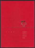 1989 Original  PTT Jahresbuch  ERSTTAG  gestempelt