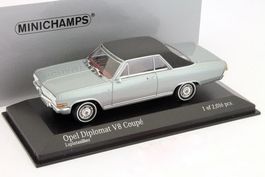 Opel Diplomat V8 Coupé 1965-1967 Laplata silber met. /