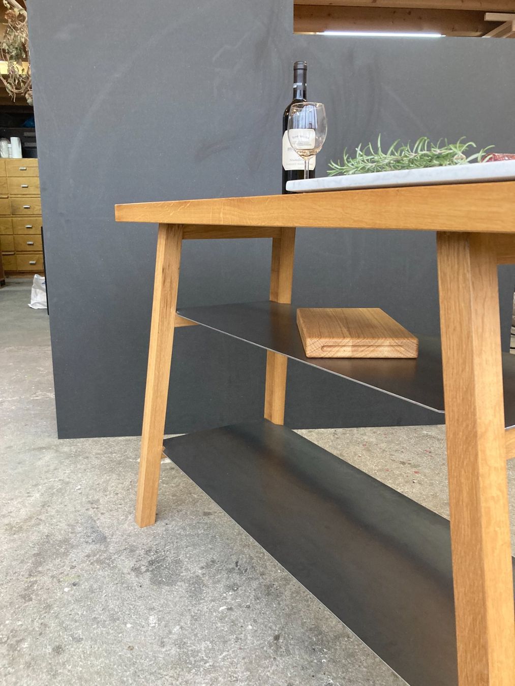 Cucine complete: Kochinsel, Schneidetisch – Nuovo (secondo la descrizione) da Läufelfingen venduto da b-form 8