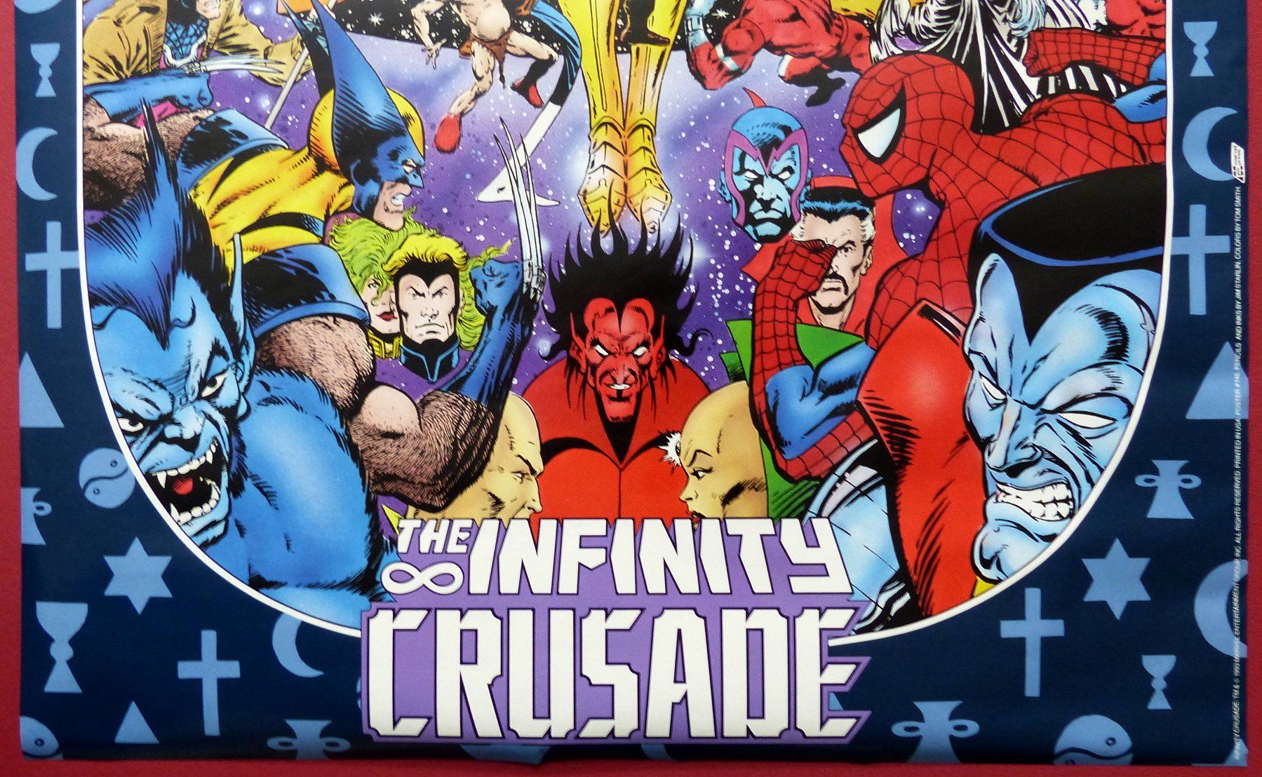 Foto & Immagini: MARVEL INFINITY CRUSADE POSTER THANOS BY STARLIN 1993 – Nuovo (secondo la descrizione) da Lugano venduto da YouWantUS 1