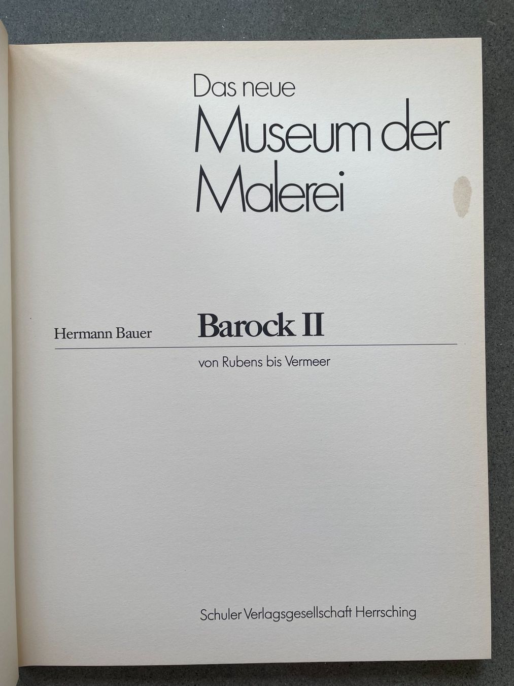 Libri: Barock II: Von Rubens bis Vermeer – Usato da Zofingen venduto da angito 2