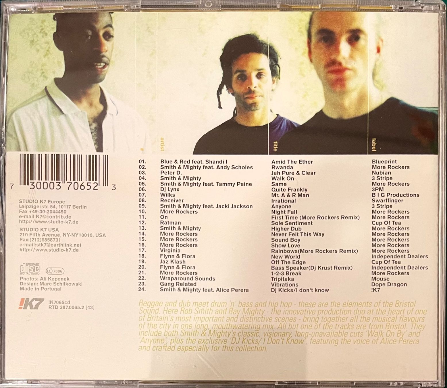 CD: Smith & Mighty * DJ-Kicks (CD) – Usato da Wettswil venduto da osoma99 1