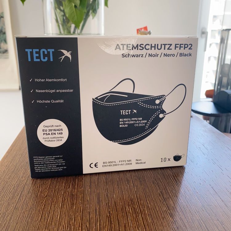 TECT FFP2 Atemschutzmaske | Kaufen auf Ricardo