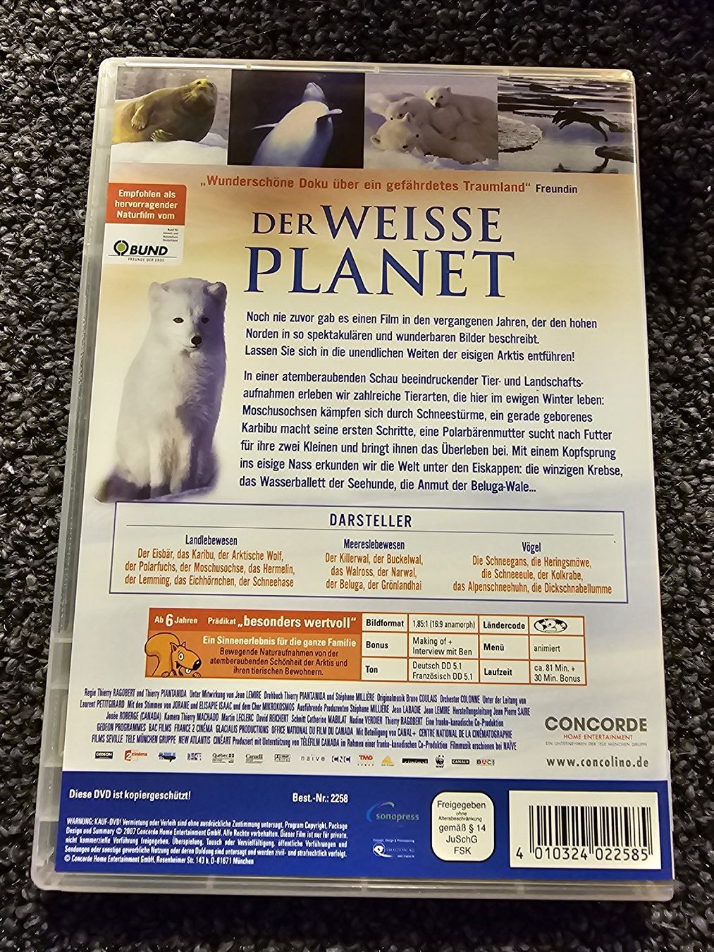 Tutti i DVDs: DVD - Der Weisse Planet (17329) – Usato da Ruswil venduto da jan_bxl5 1