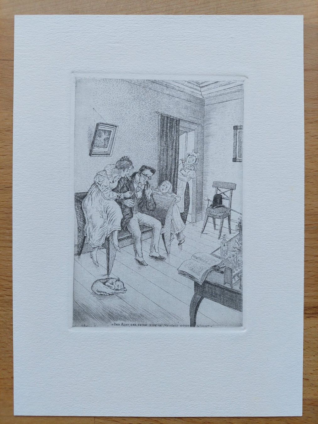 Dipinti: Exlibris Gregor Rabinovitch - Original Radierung – Usato da Obfelden venduto da Exlibris-Art