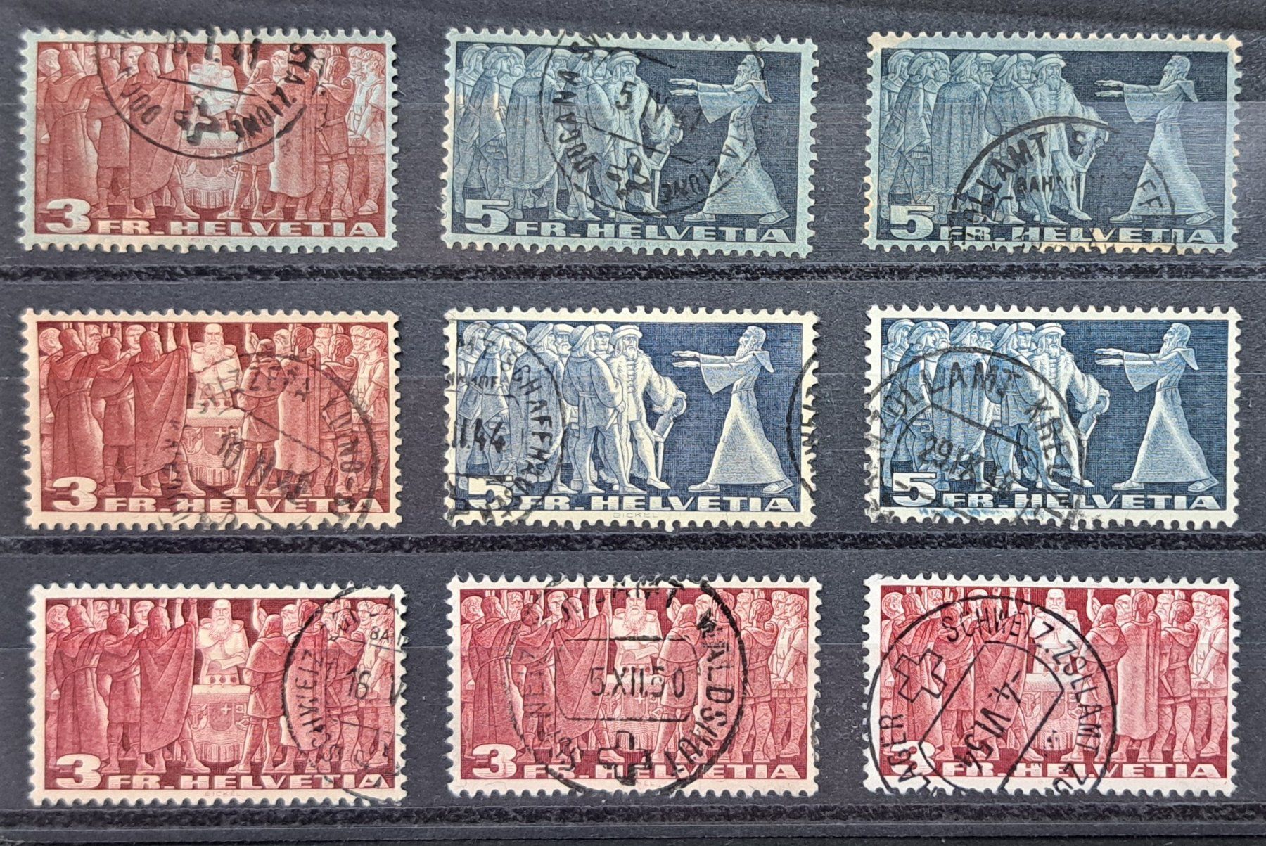 Tutti i francobolli: Lot Zollstempel – Usato da Unterägeri venduto da PhilatelieStudiger