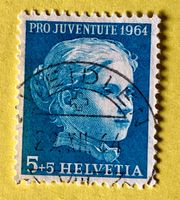 Nr.J 205 GESTEMPELT Mädchenbildnis 1964  