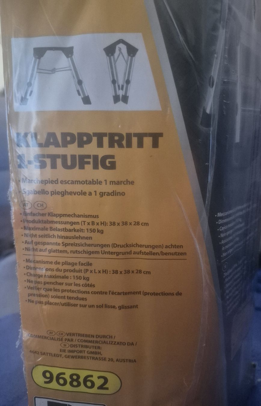 Echelles: Klapp Tritt – Neuf avec emballage d'origine à Winznau par Diabetes 1