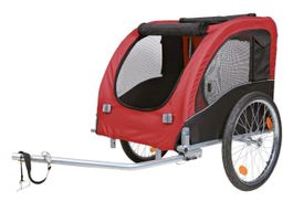 Trixie Fahrrad-Anhänger schwarz/rot L