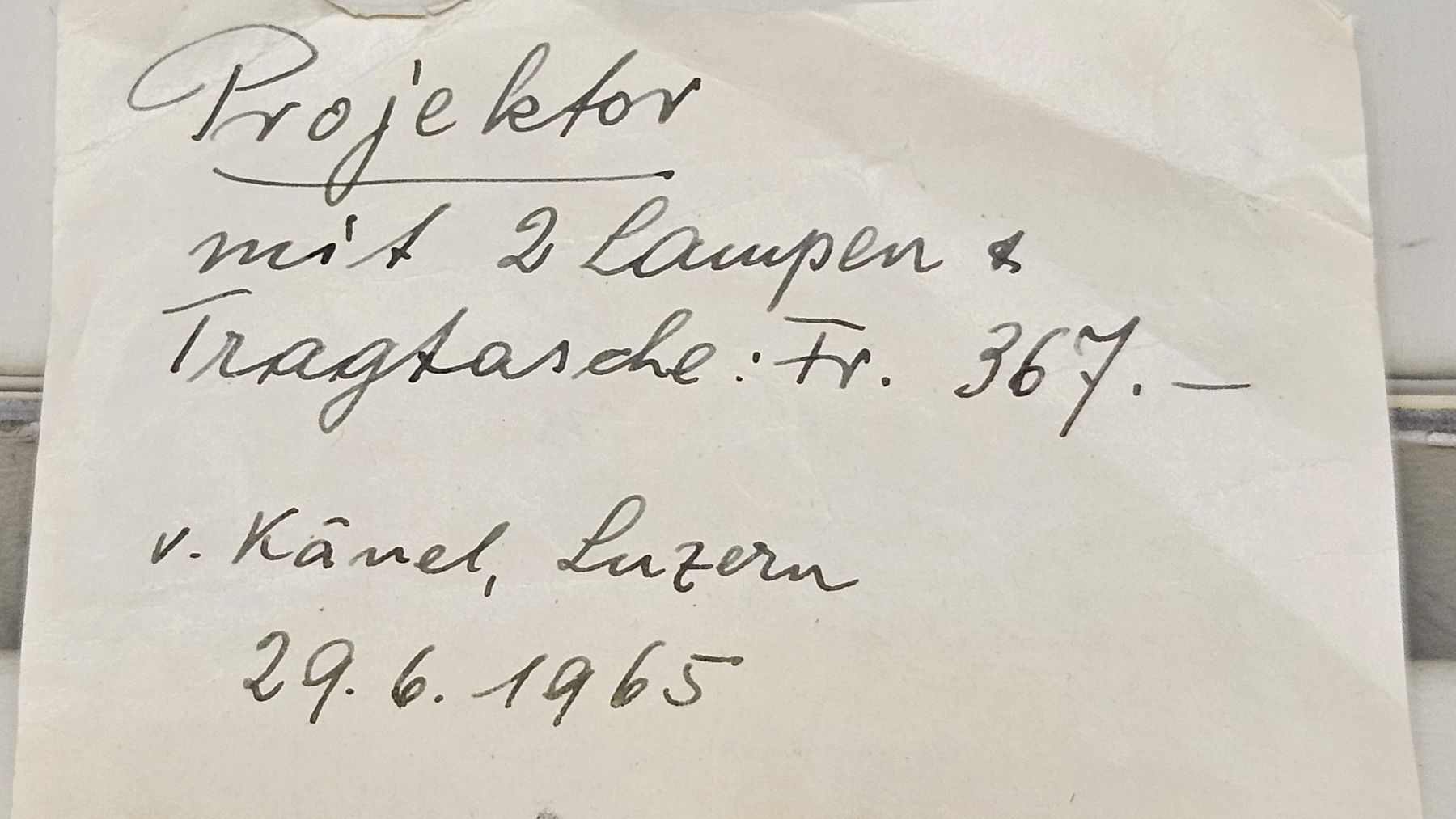 Proiettori: Diaprojektor Paximat de Luxe – Usato da Zürich venduto da HaPe09 8