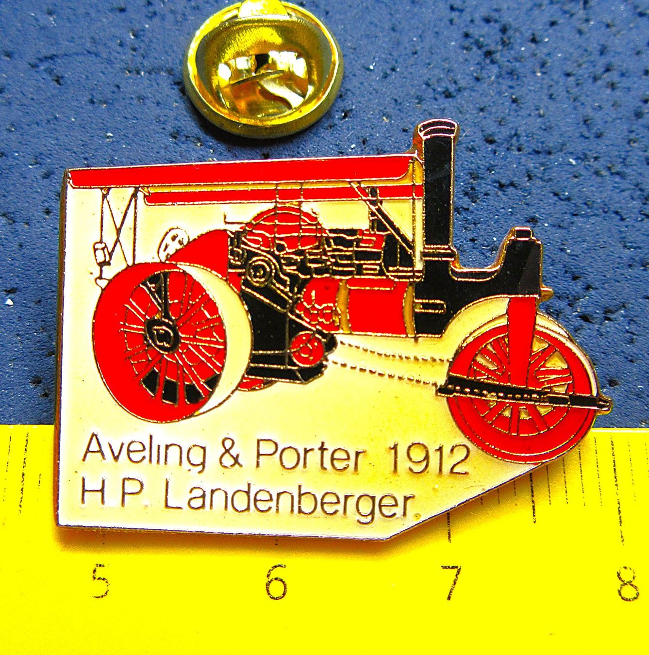 Plaquettes & Badges: DAMPFWALZE 1912 PIN – D'occasion à Ettingen par Hausi4711