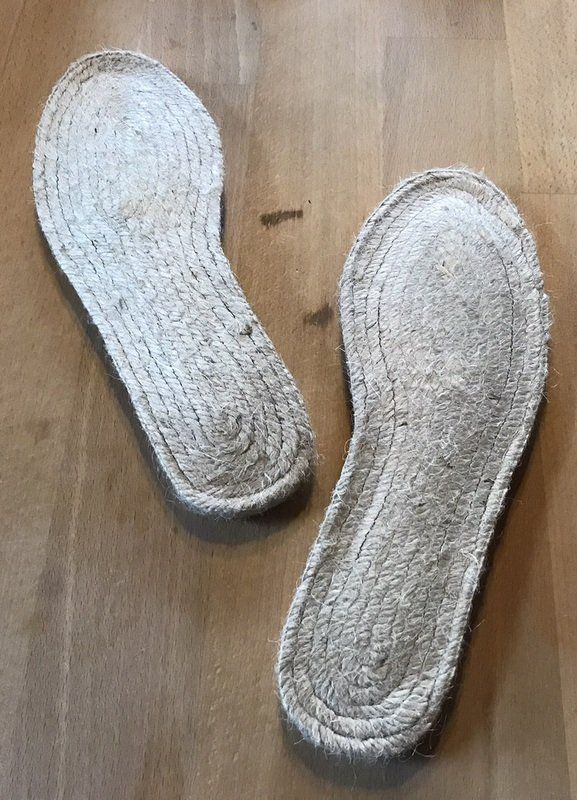 Scarpe da uomo: Sohle für Espadrilles, Gr. 39 von Prim – Usato da Ottikon venduto da mindfuel 1