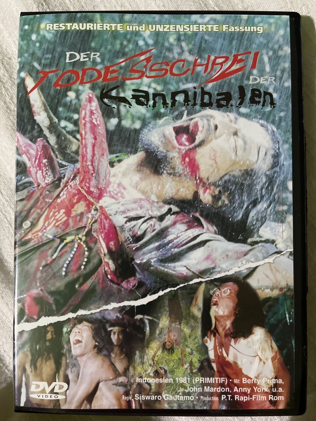 Tutti i DVDs: Der Todesschrei der Kannibalen – Usato da Basel venduto da patku79