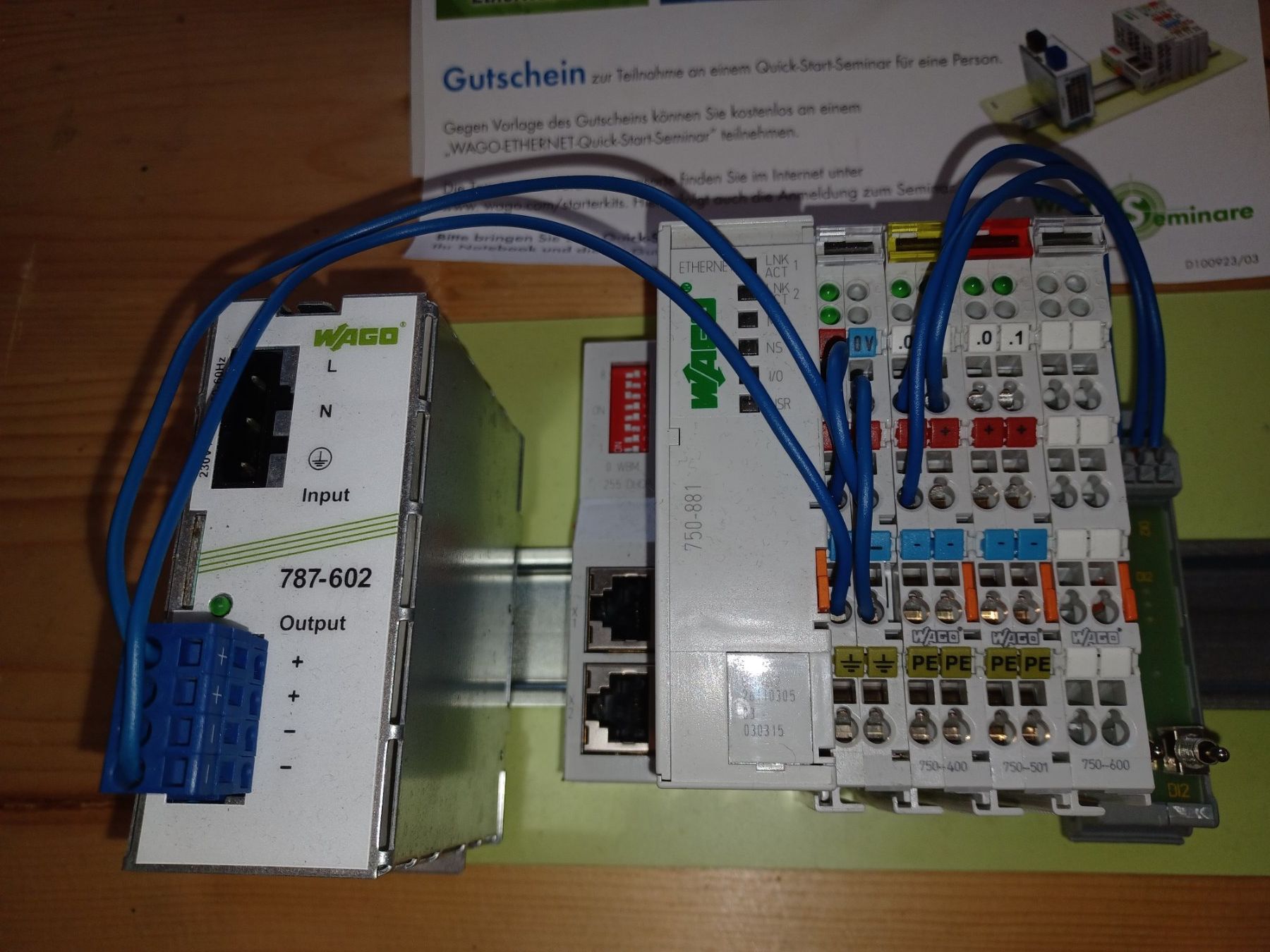 Wago Elektronikbauteile: WAGO  Starterkitt – Neu (gemäss Beschreibung) aus Neuhausen von Wmatrix