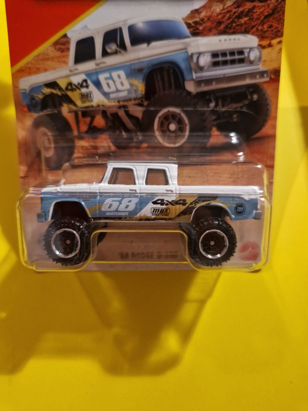 Matchbox Modellautos: Matchbox '68 DODGE D-200 – Neu und originalverpackt aus Oftringen von Rotor 7