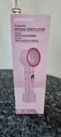 AMBIANO Tragbarer Design-Ventilator Pink Neu