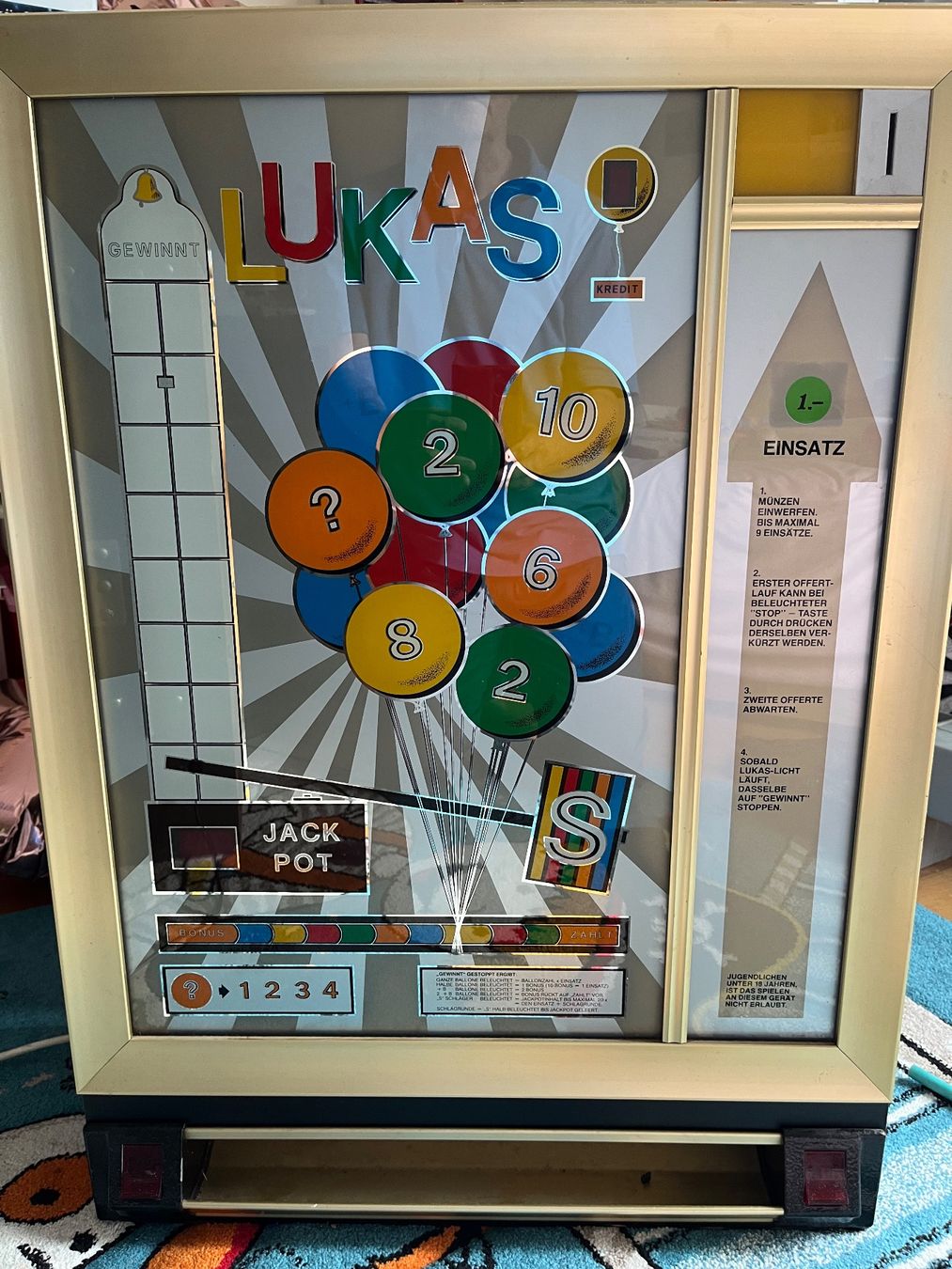 Machines à sous: Spielautomat "Lukas" – Défectueux à Basel par Clopatra
