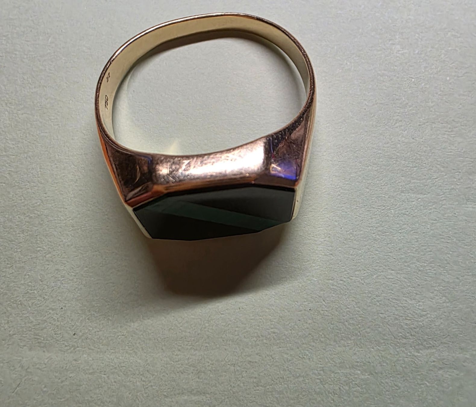 Anelli: GOLD HERREN RING 18 KARAT 7.65gr – Usato da Schönenwerd venduto da 1952kv 5