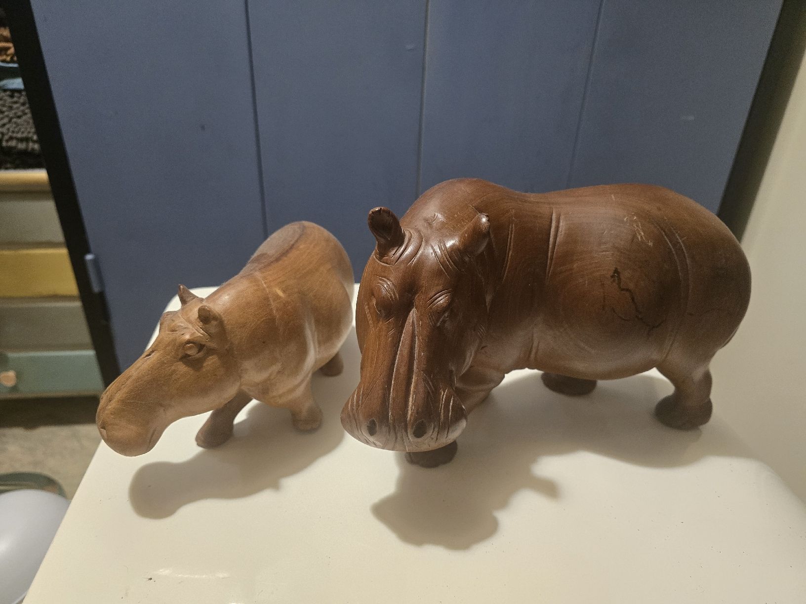 Statuette: zwei schöne Flusspferde – Usato da Biel/Bienne venduto da alexriveros2 4