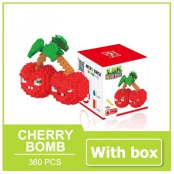 Nanoblock Kit di costruzioni: 7048A Lboyu - Plants Corpse - Evil Cherry – Nuovo e nell'imballaggio originale da Hochdorf venduto da ruest-online