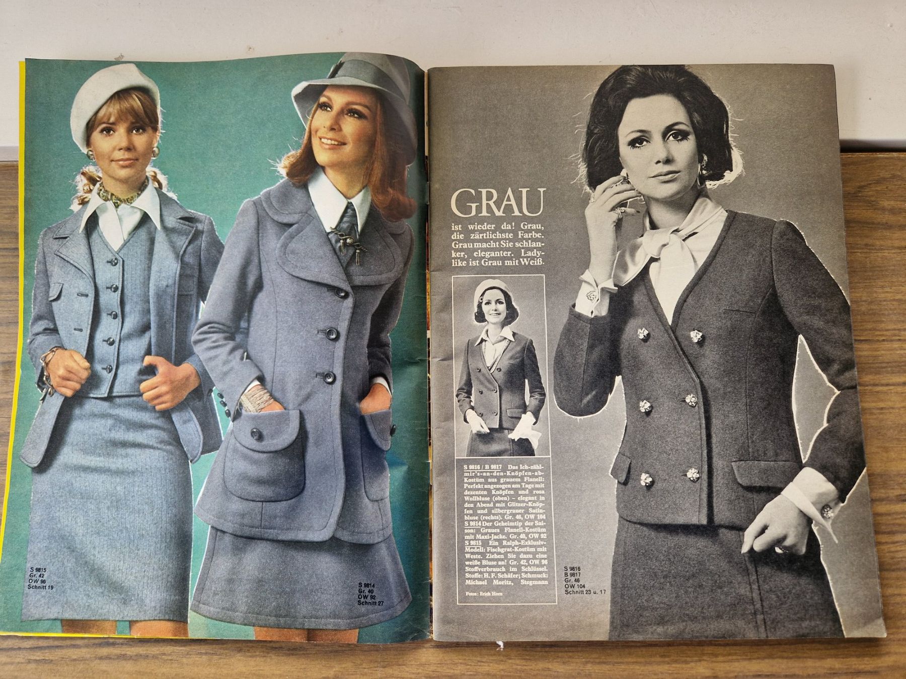 Cartamodelli: Schnittmuster Modeheft 1968 – Usato da Mörschwil venduto da wunderkiste44 2