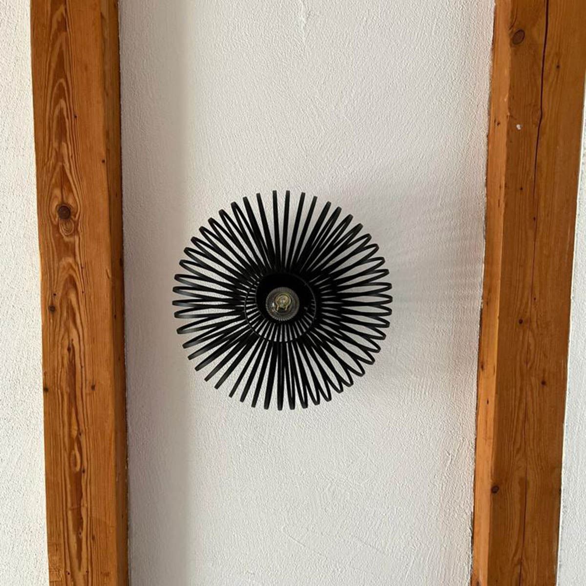 Kronleuchter & Deckenlampen: Deckenleuchte, Schwarz, Metall, 40 cm Ø – Neu (gemäss Beschreibung) aus Kreuzlingen von Smart-Light 6