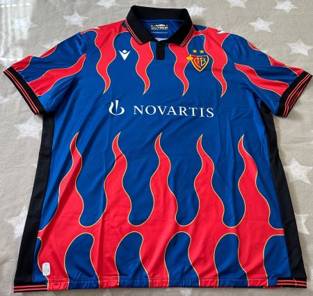 FC Basel Trikot von der Meistersaison 24/25 in 4XL NEU !