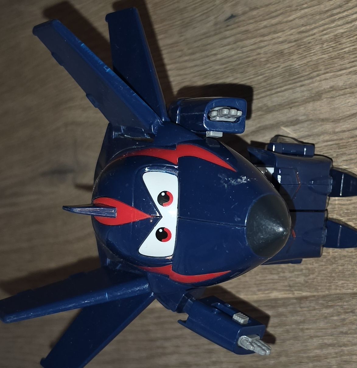 Statuette: Super Wings Flugzeug Figur blau  – Usato da Zwillikon venduto da husa650