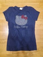 T-shirt Hello Kitty strass T.S bleu marine neuf