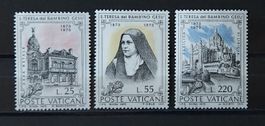 Vatikan-Mi 618-620 Satz ** (1973) (10)